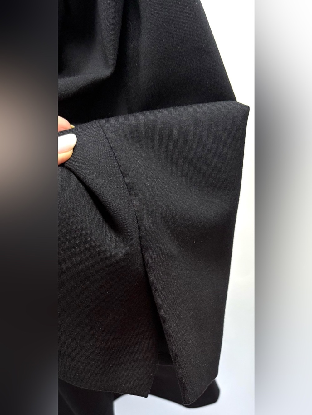 SPANX The Perfect Collarless Blazer Black Large NWT - Picture 5 of 10